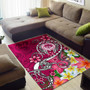 FSM Area Rug - Turtle Plumeria (PINK) Polynesian 2