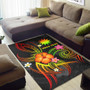 Nauru Polynesian Personalised Area Rug - Legend of Nauru (Reggae) Polynesian 4