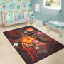 Nauru Polynesian Personalised Area Rug - Legend of Nauru (Red) Polynesian 7