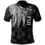 Fiji Polo - Polynesian Wings (White) 1