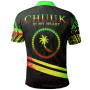 Chuuk State Polo Shirt - In My Heart Style Reggae Polynesian Patterns 2