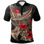 Polynesian Custom Personalised Polo Shirt - Polynesian Tribal Vintage Style 1