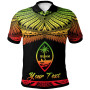 Guam Polynesian Custom Personalised Polo Shirt - Poly Tattoo Reggae Version 1