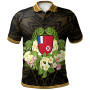 Wallis and Futuna Polo Shirt - Polynesian Gold Patterns Collection 1