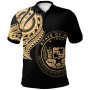 Hawaii Polo Shirt - Hawaii Tatau Gold Patterns 1