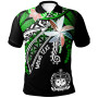 Samoa Custom Personalised Polo Shirt - Fanciful Forest Green Color 1