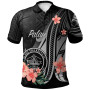 Palau Polo Shirt - Polynesian Hibiscus Pattern Style 1