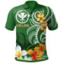 Hawaii Kanaka Maoli Polo Shirts - Hawaiian Spirit Green 1