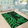 Cook Islands Area Rug - Green Tentacle Turtle Polynesian 6