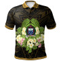 Samoa Polo Shirt - Polynesian Gold Patterns Collection 1