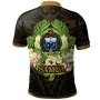 Samoa Polo Shirt - Polynesian Gold Patterns Collection 2