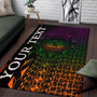 Hawaii Custom Personalised Area Rug - Hawaii Seal Rocket Style28 Polynesian 3