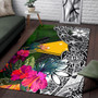 Tokelau Area Rug - Turtle Plumeria Banana Leaf Polynesian 3