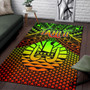 Polynesian Tahiti Area Rug - Reggae Vintage Polynesian Patterns Polynesian 3