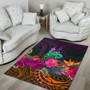 New Caledonia Polynesian Area Rug - Summer Hibiscus Polynesian 4