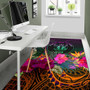 Niue Polynesian Area Rug - Summer Hibiscus Polynesian 5