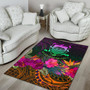 Tuvalu Area Rug - Summer Hibiscus Polynesian 4