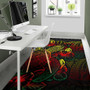 Kosrae Area Rugs Turtle Hibiscus Reggae Polynesian 5