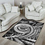 Federated States of Micronesia Area Rug - Custom Personalised Wings Style Polynesian 4