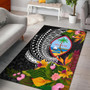 Guam Area Rug - Seal Spiral Polynesian Patterns Polynesian 1