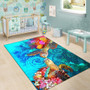 New Caledonia Area Rug - Sea Turtle Coral Treasure Polynesian 6