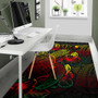 Yap Area Rugs Turtle Hibiscus Reggae Polynesian 5