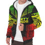 Society Islands Sherpa Hoodie - Polynesian Chief Reggae Version 3