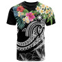 The Philippines T-Shirt - Summer Plumeria (Black) 1