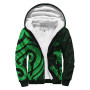 Marshall Islands Sherpa Hoodie - Green Tentacle Turtle Crest 1