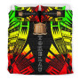 Tokelau Duvet Cover Set - Polynesian Tattoo Reggae 1