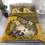 Marshall Islands Duvet Cover Set - Marshall Islands Seal & Yellow Hibiscus 5