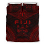 Fiji Polynesian Chief Duvet Cover Set - Red Version 1
