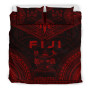 Fiji Polynesian Chief Duvet Cover Set - Red Version 3