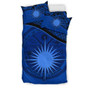 Marshall Islands Duvet Cover Set - Marshall Islands Coat Of Arms & Flag Dark Blue 3