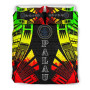 Palau Duvet Cover Set - Polynesian Tattoo Reggae 2