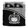 Samoa Duvet Cover Set - Black Curve Style 1