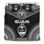 Guam Polynesian Chief Duvet Cover Set - Black Version 3