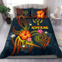 Kosrae Polynesian Bedding Set - Legend Of Kosrae (Blue) 1