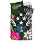 Kosrae Bedding Set - Turtle Plumeria Banana Leaf 2