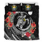 Polynesian Duvet Cover Set - Nauru Bedding Set Polynesia Map Turtle Hibiscus 1