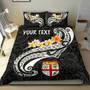 Fiji Custom Personalised Bedding Set - Reggae Turtle 5