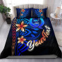 Pohnpei Custom Personalised Bedding Set - Vintage Tribal Mountain 1