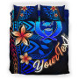 Pohnpei Custom Personalised Bedding Set - Vintage Tribal Mountain 3