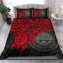 Federated States Of Micronesia Duvet Cover Set - Red Turtle 1