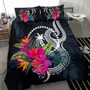 Polynesian Bedding Set - Chuuk Duvet Cover Set Tropical Flowers 3