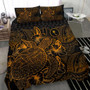 Polynesian Bedding Set - Yap Duvet Cover Set Father And Son Red 6