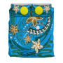 Palau Polynesian Bedding Set - Spring Style Blue Color 3