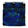 Polynesian Bedding Set - Fiji Duvet Cover Set Blue Color 1