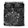 Polynesian Bedding Set - Fiji Duvet Cover Set Black Color 2