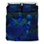 Polynesian Bedding Set - Federated States Of Micronesia Duvet Cover Set Blue Color 2